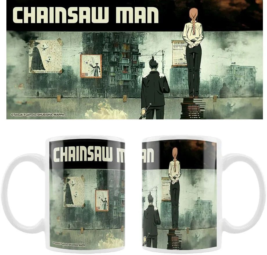Crunchyroll GmbH Tasse - Chainsaw Man - Motiv: Aki & Maki