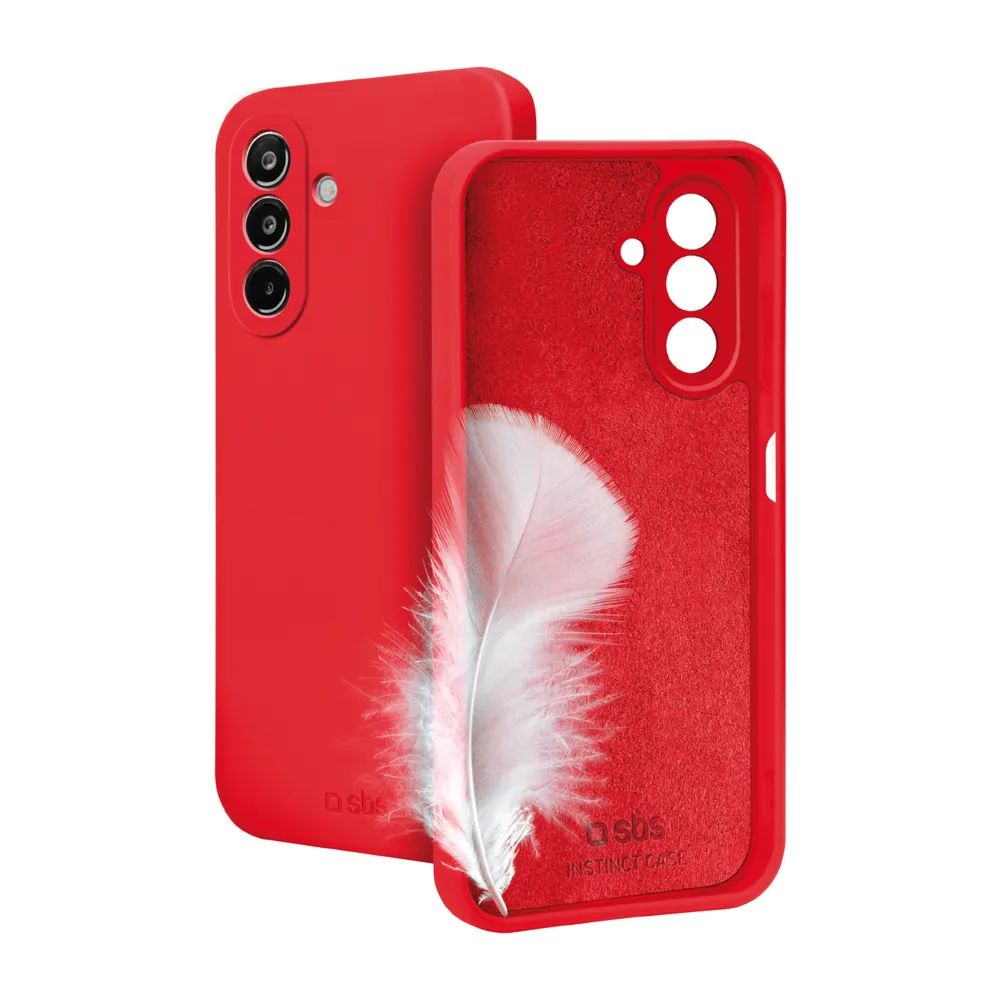 SBS INSTINCT Cover für Galaxy A17, rot