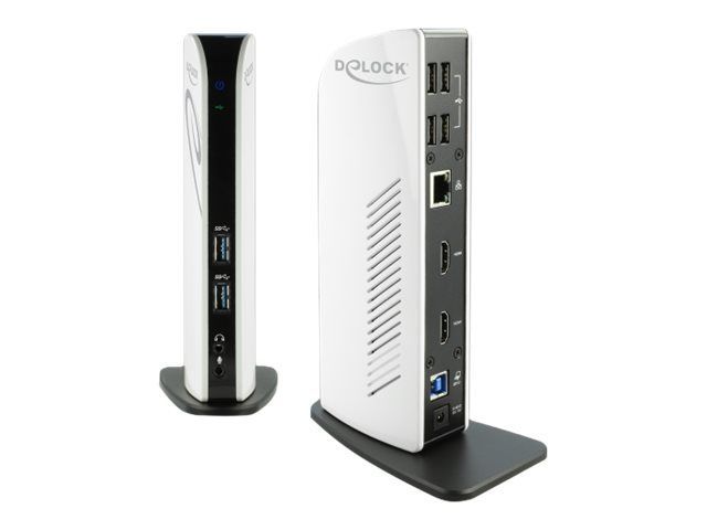 Delock USB Docking Station Dual HDMI Full-HD