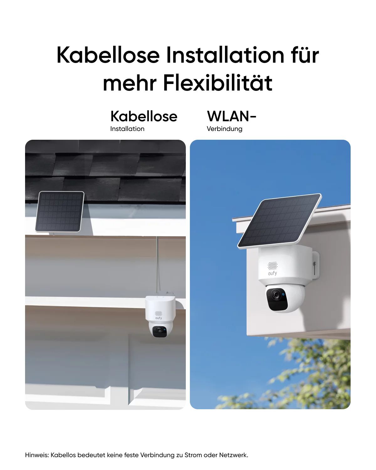 eufy SoloCam E30 - Netzwerk-Überwachungskamera - schwenken / neigen - Turret - Auß