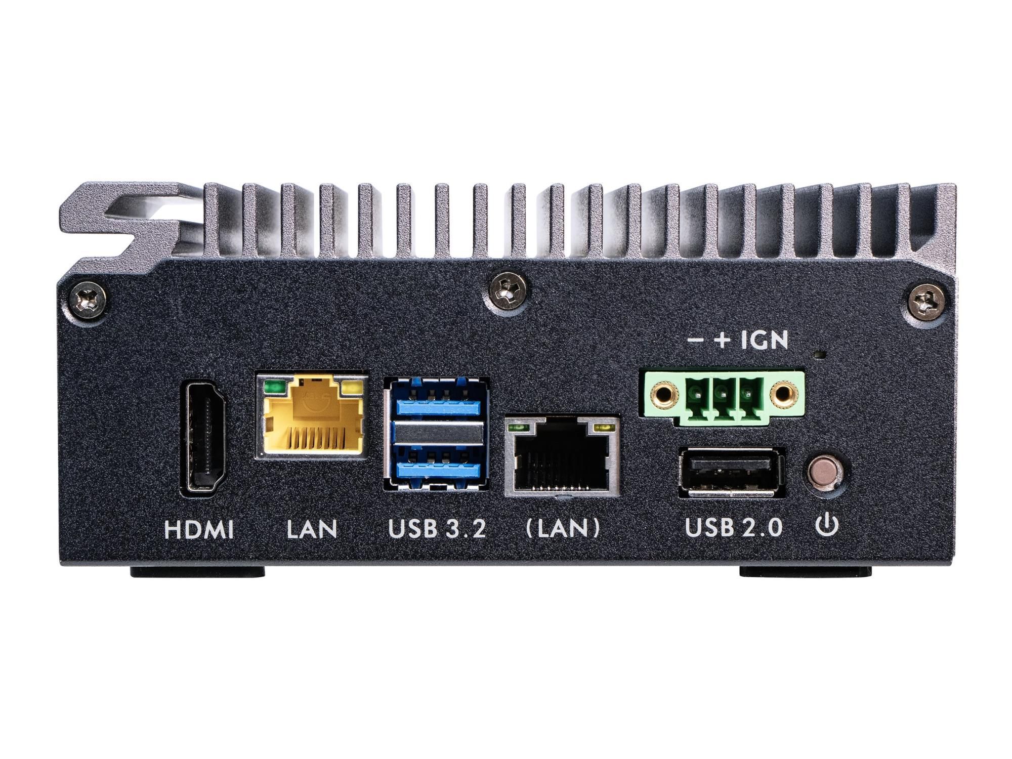 Shuttle SPCEL03 - Industriecomputer - USFF - 1 x Atom X-Serie 6413E / 1.5 GHz
