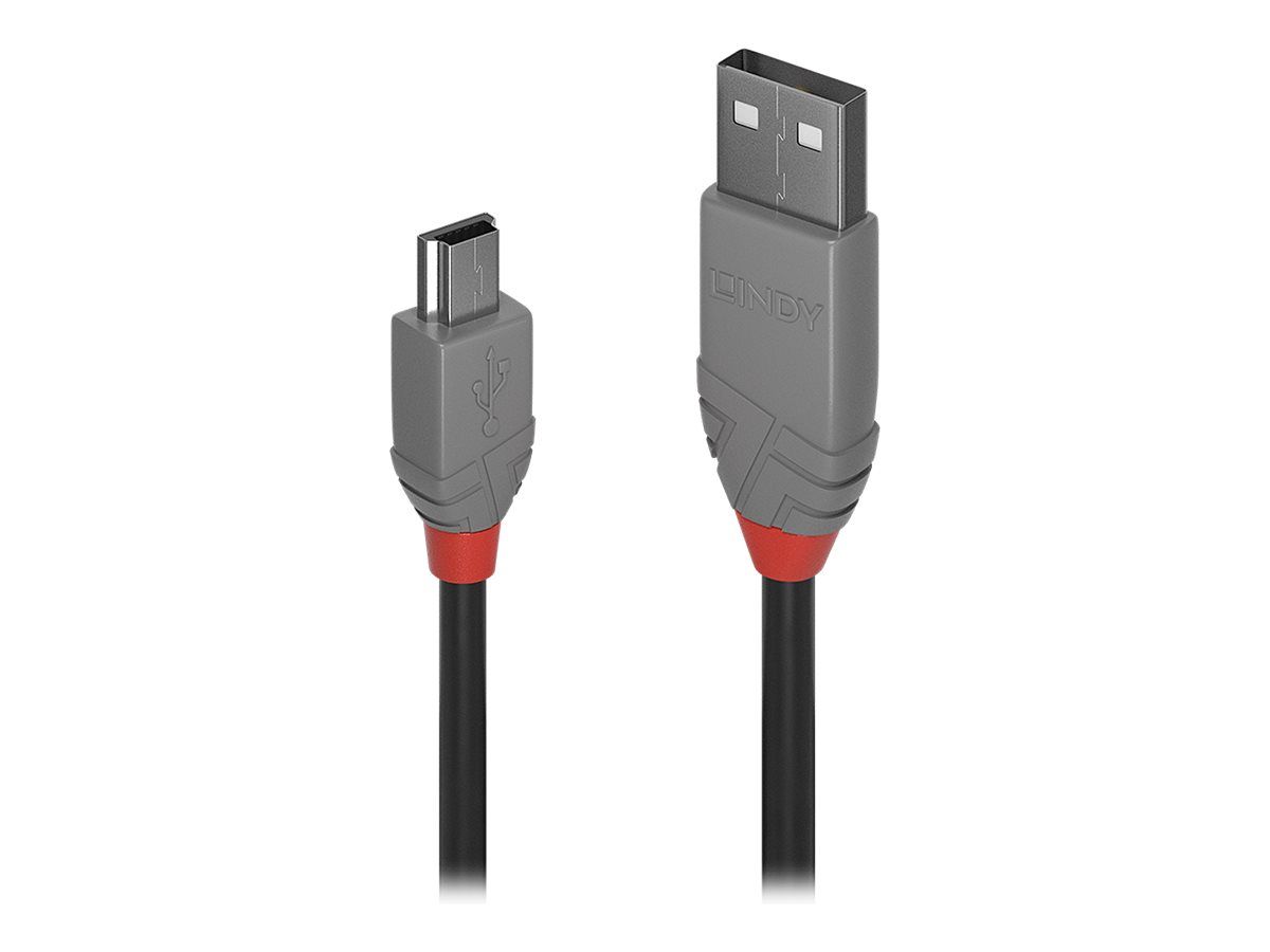Lindy Anthra Line - USB-Kabel - USB (M) zu Mini-USB, Typ B (M)
