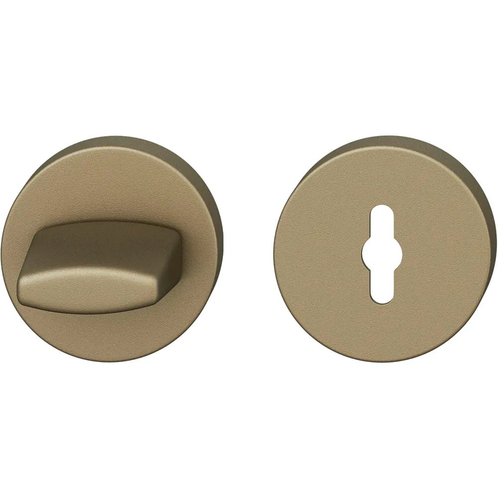 FSB WC Rosette 17 1735 00088 ASL, R/7 mm, ohne Schauscheibe, mittelbronzefarbig