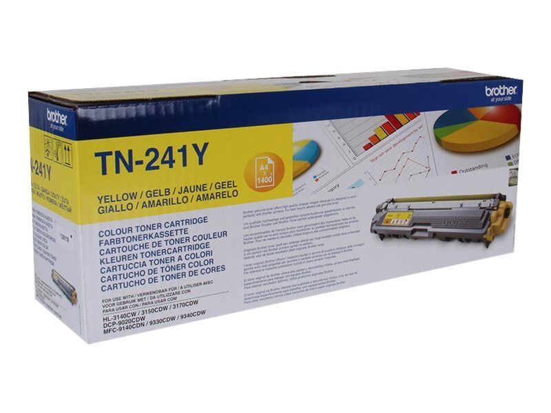 Brother TN241Y - Gelb - original - Tonerpatrone