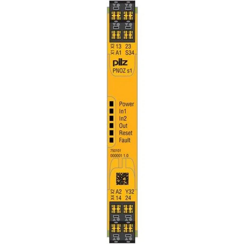 Pilz PNOZ S1 SICH.RELAIS 1-KANAL / PILZ PNOZ S1 C 24VDC 2NO 751101