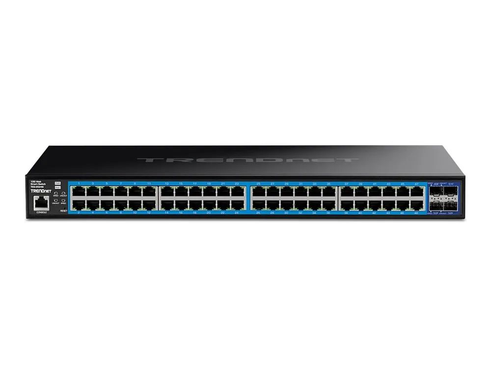 TRENDnet TEG-3524S - Switch - Smart - 48 x 10/100/1000
