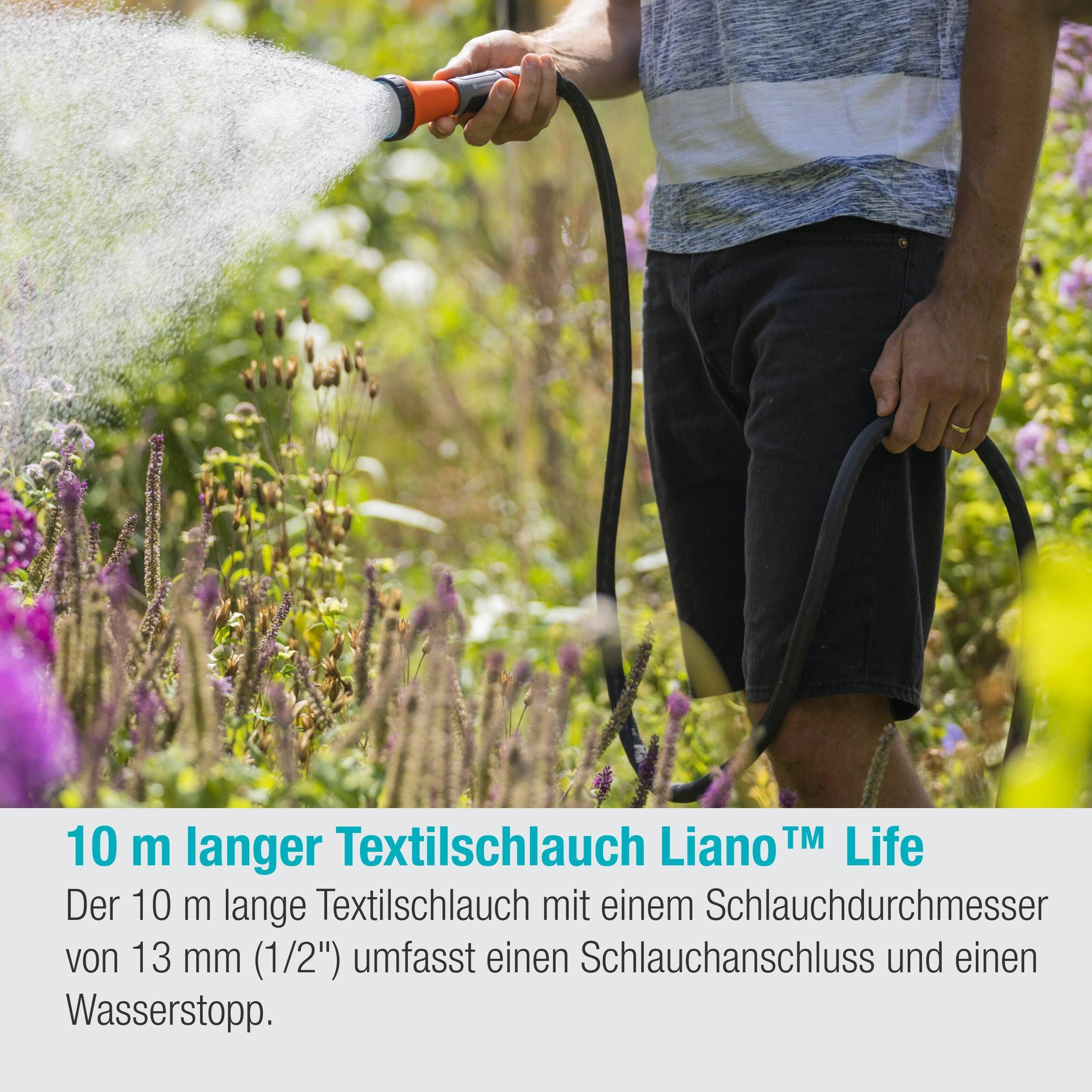 Gardena Liano™ Life 1/2", 10 m