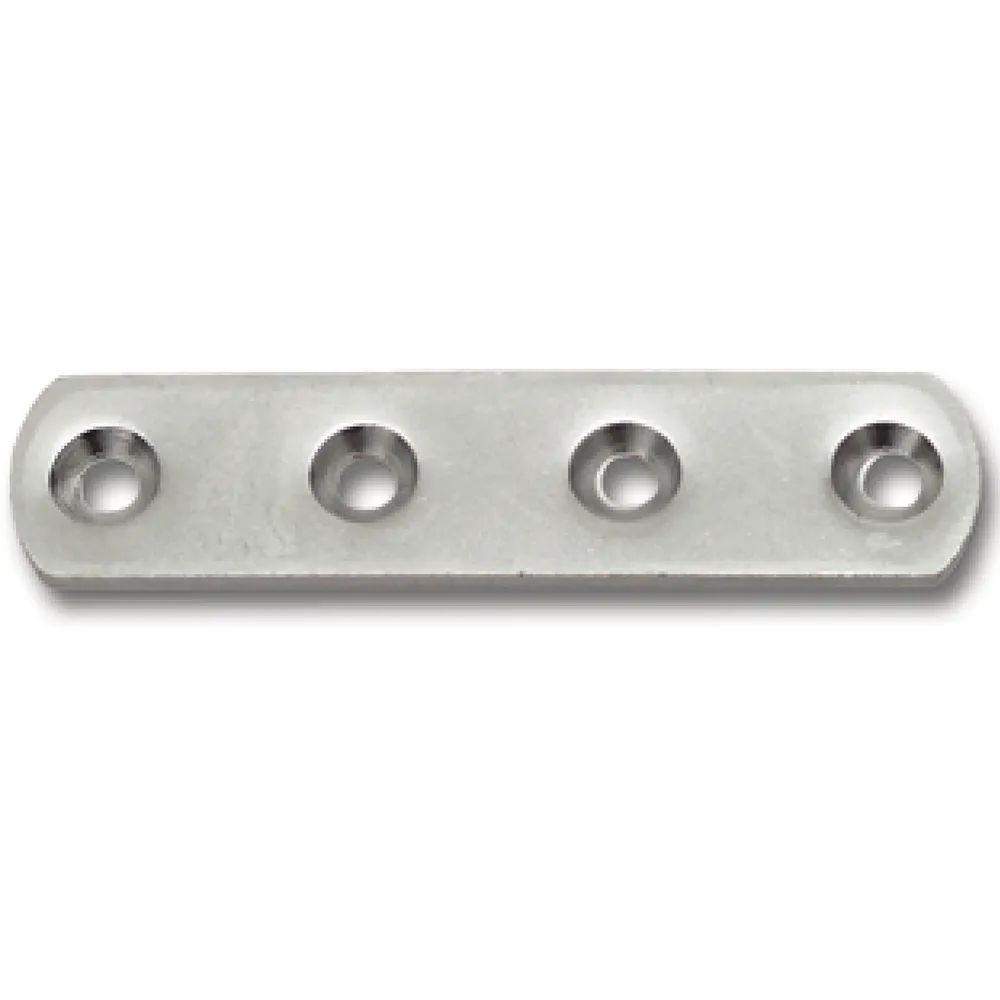 Schachermayer VVP SECOTEC Verbindungsplättchen eckig 60X14 mm verzinkt SB-4 BL1