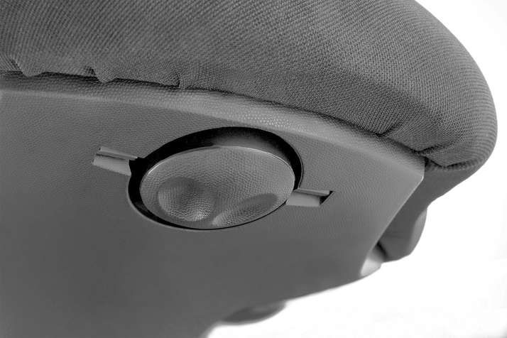 DIGITUS Ergonomischer Hocker / Stehhilfe, höhenverstellbar mit Gasdruckfeder