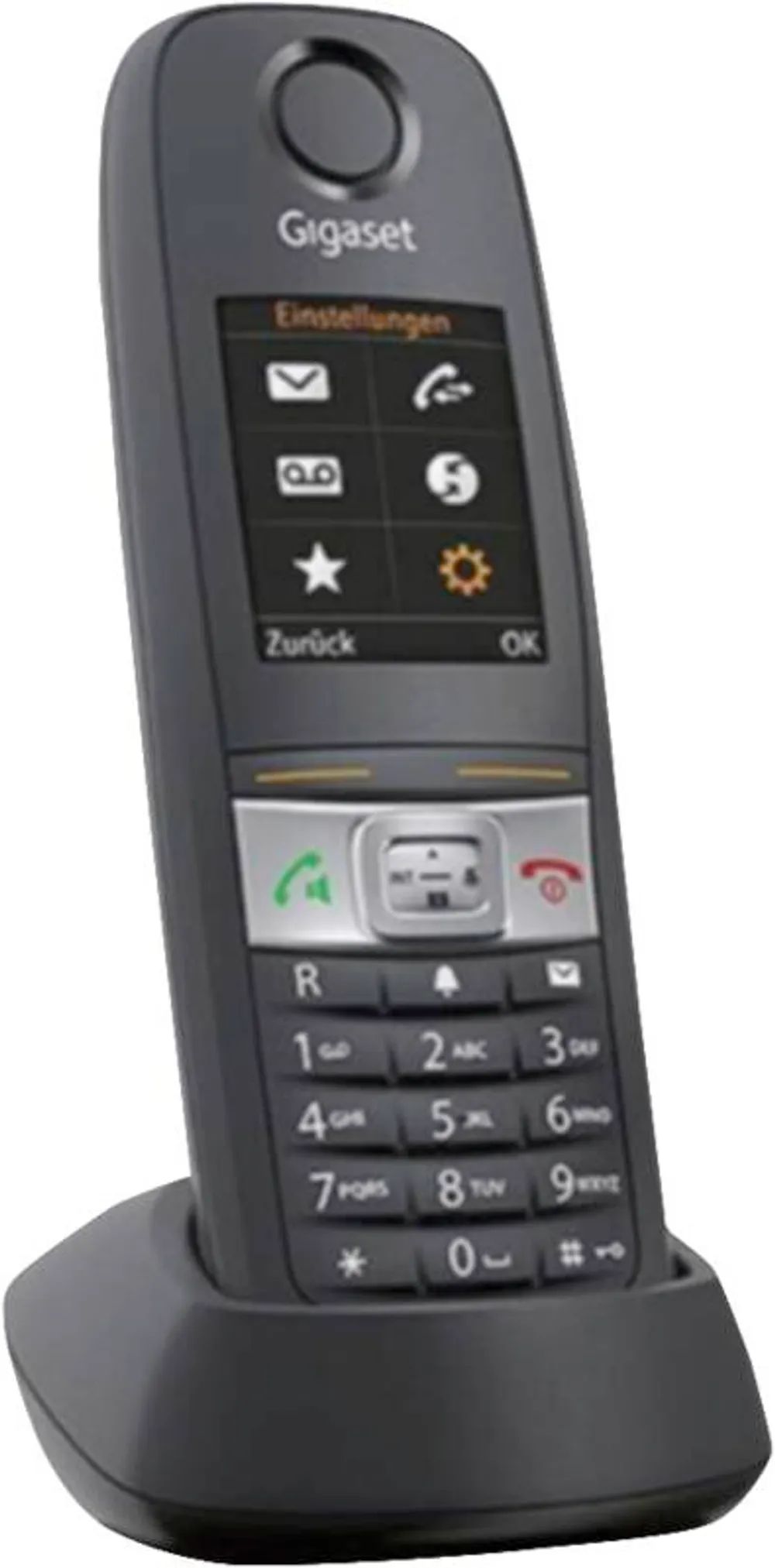Gigaset E630HX - Schnurloses Erweiterungshandgerät mit Rufnummernanzeige