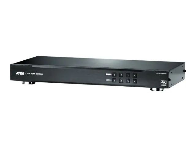 ATEN VanCryst 4 x 4 4K HDMI Matrix Switch VM0404HA