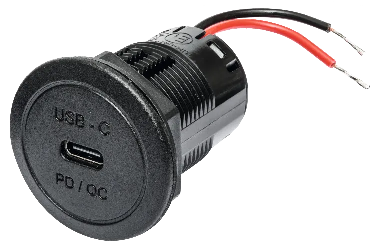FAWO Power USB-C Einbausteckd. PD/QC 60 W