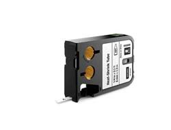 Dymo XTL - Schwarz auf Weiß - Rolle (0,6 cm x 2,9 m) 1 Rolle(n) Rohr