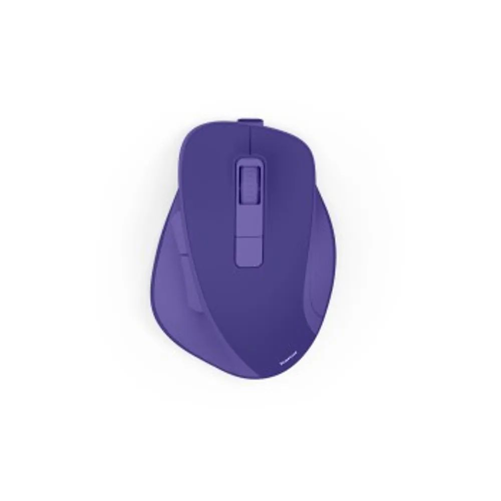 Hama Funkmaus "WM-500", ergonomisch, 6 Tasten, ohne Klickgeräusch, Akku, Blau
