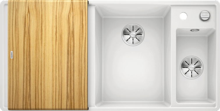 Blanco Axia III 6 S-F Silgranit PuaDur Be re, SB E