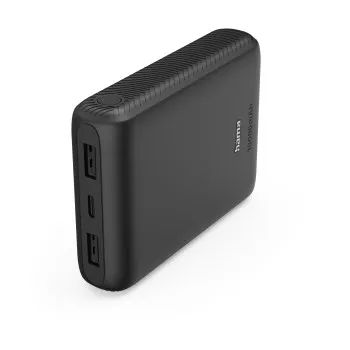 Hama Power Pack, 10000 mAh, 3 Ausgänge: USB-C, 2x USB-A, Anthrazit