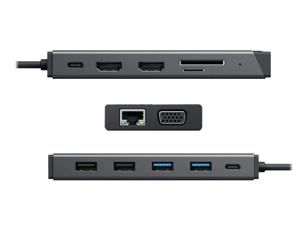 Alogic MV2 - Dockingstation - USB-C - VGA, 2 x HDMI