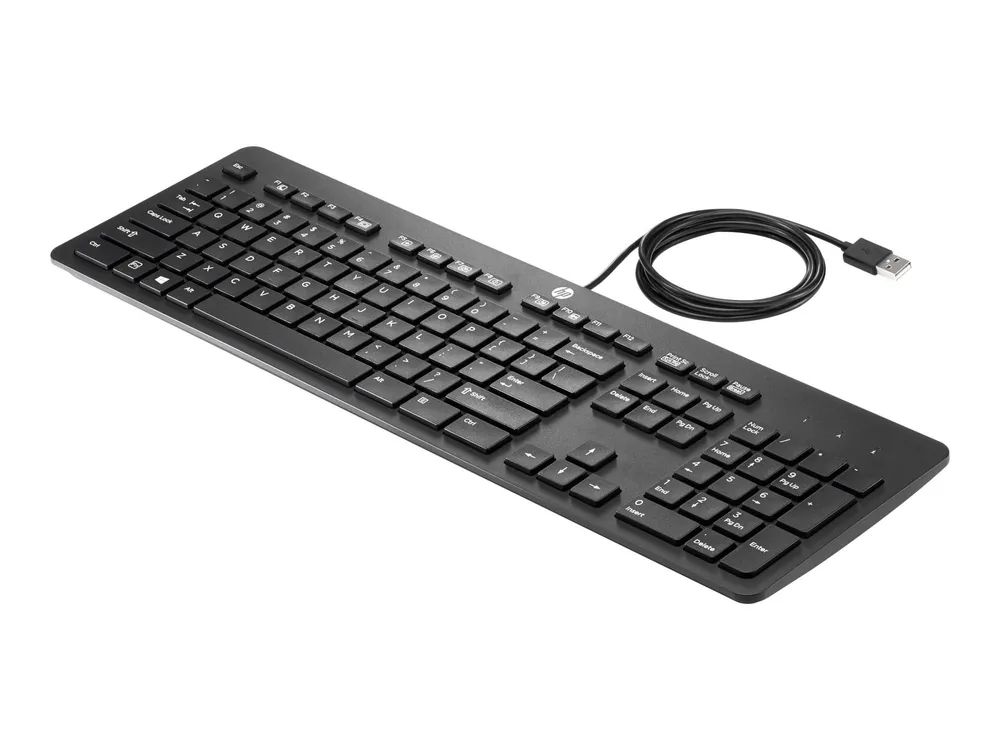 HP Business Slim - Tastatur - USB - Schwedisch