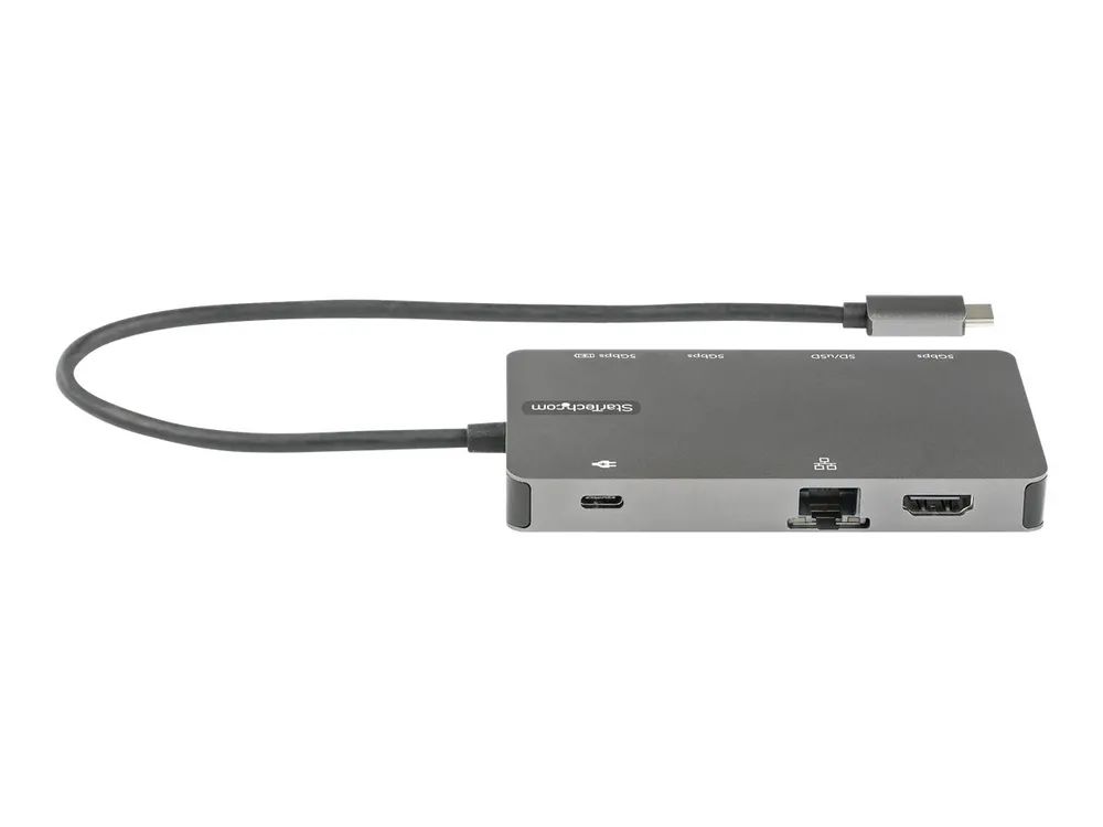 StarTech.com USB C Multiport Adapter - USB C auf HDMI 4K 30Hz/VGA Reiseadapter/Docking station - 5Gbit/s USB 3.0 Hub (USB A/USB C)