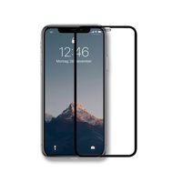Woodcessories PANZERGLAS CURVED - Apple - iPhone X/XS - Kratzresistent - Splitterfrei - Schwarz - Transparent - 1 Stück(e)