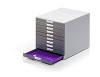 Durable VARICOLOR 10 - Schubladenschrank - 10 Schubfächer