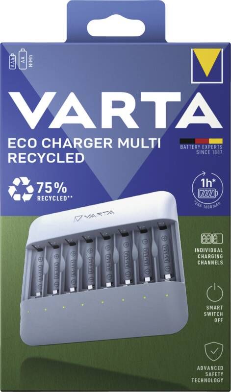 Varta Eco Charger Multi Recycled
