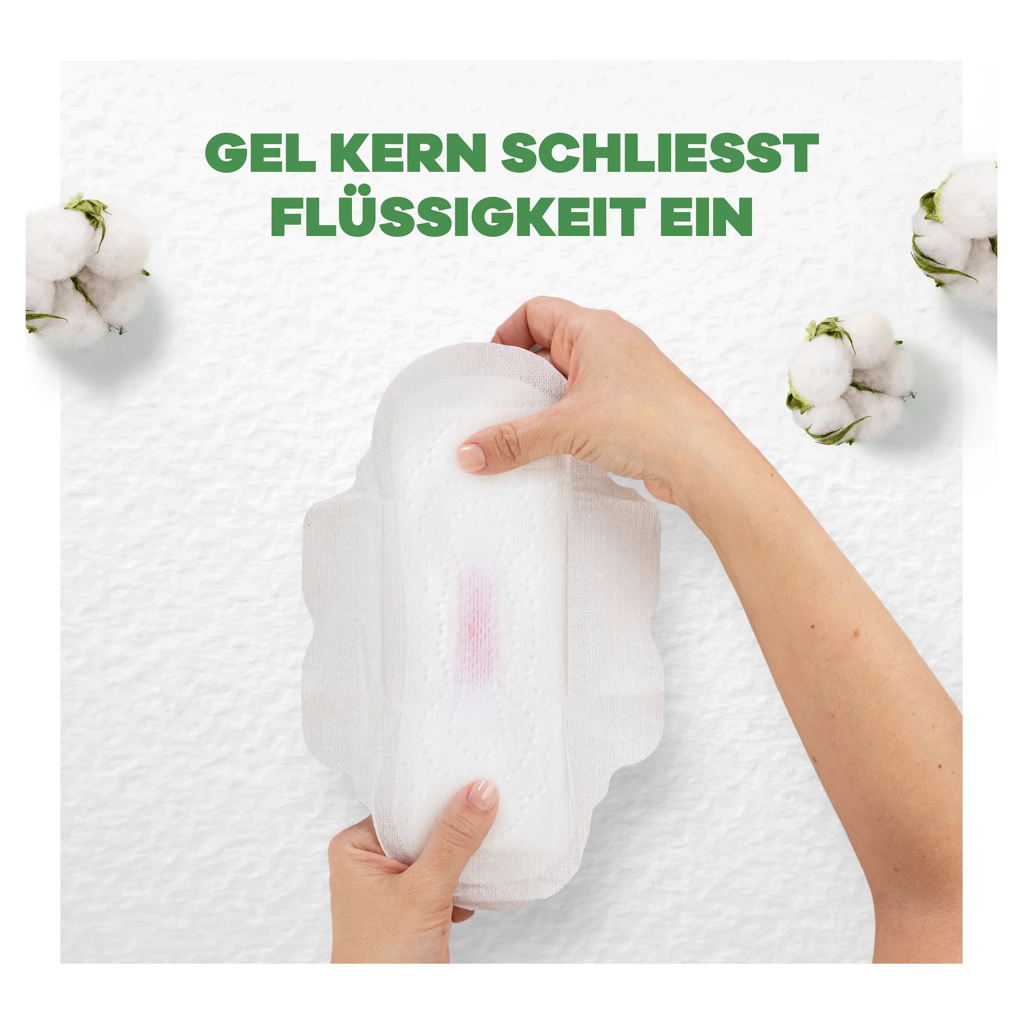 always Ultra Binde Cotton Protection Long mit Flügeln MP 9 - Magic Paper