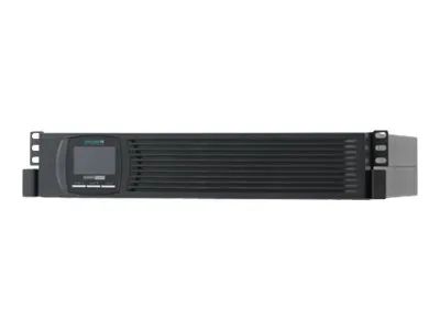 ONLINE USV X1000R - USV (Rack - einbaufähig) - Wechselstrom 230 V - 1000 Watt - 1000 VA - 9 Ah - RS-232, USB - Ausgangsanschlüsse: 8 - 2U (19")