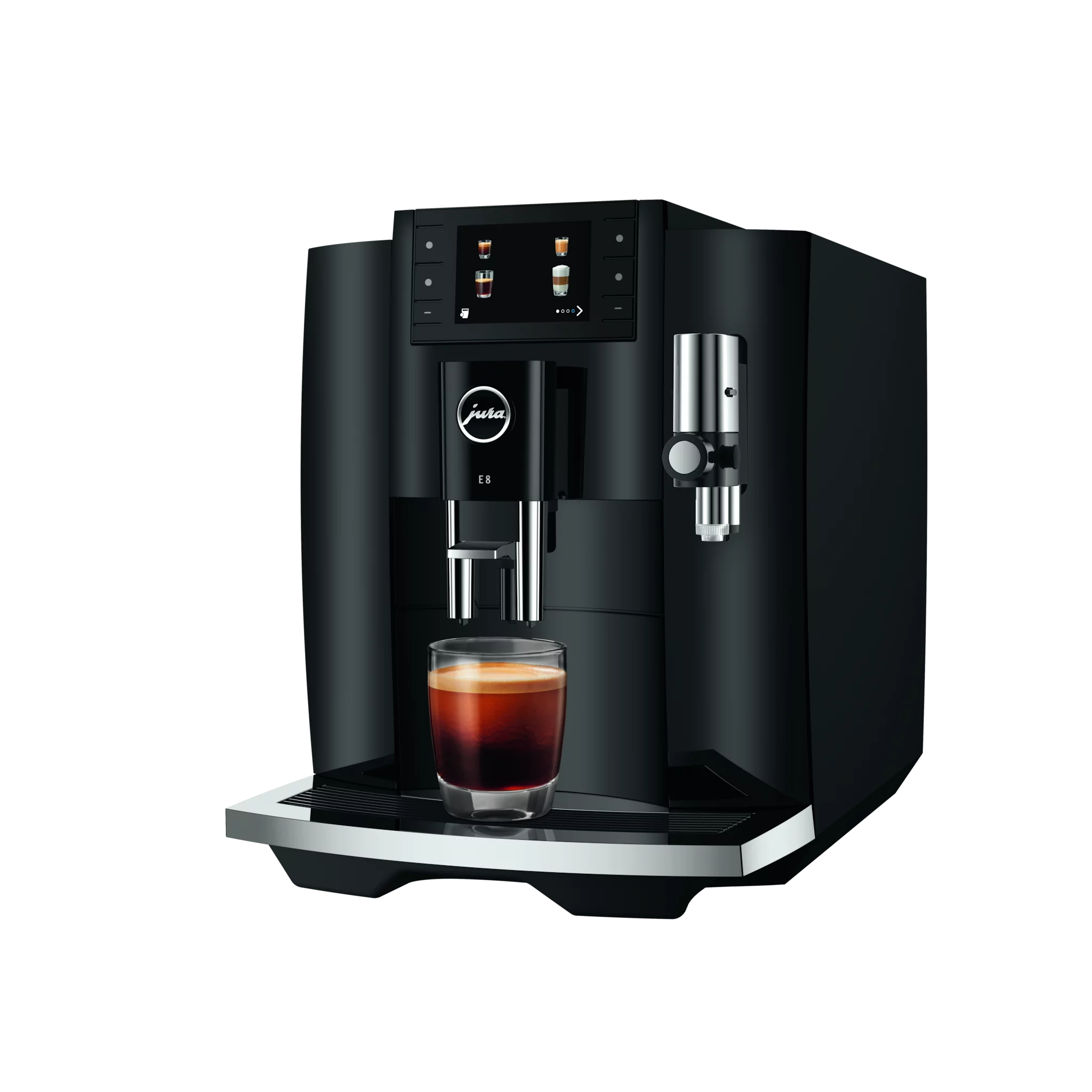 Jura E8 EC, Piano Black
