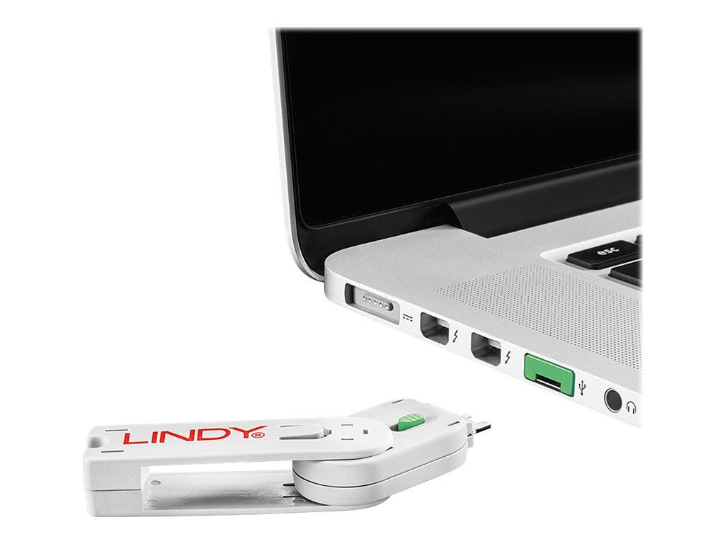 Lindy USB Port Blocker - USB-Portblocker - grün