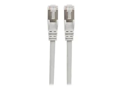 Intellinet Network Patch Cable, Cat6A, 1m, Grey, Copper, S/FTP, LSOH / LSZH, PVC, RJ45, Gold Plated Contacts, Snagless, Booted, Polybag - Patch-Kabel - RJ-45 (M)