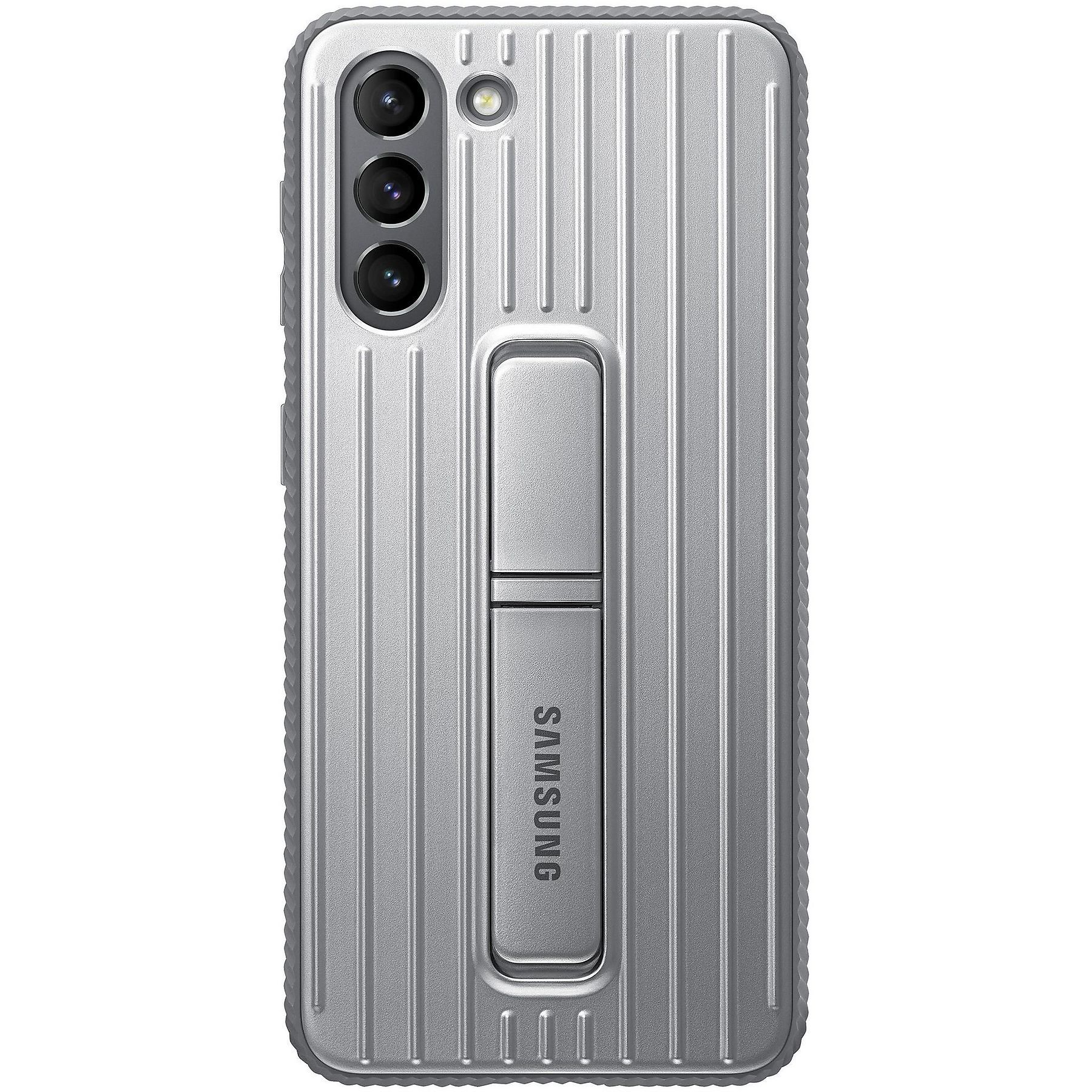 Samsung Protective Standing Cover "EF-RG991" für Galaxy S21, Hellgrau