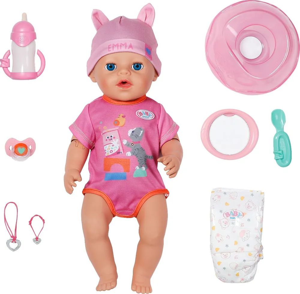 MGA Zapf Creation GmbH BABY born Emma Click & Play 43cm