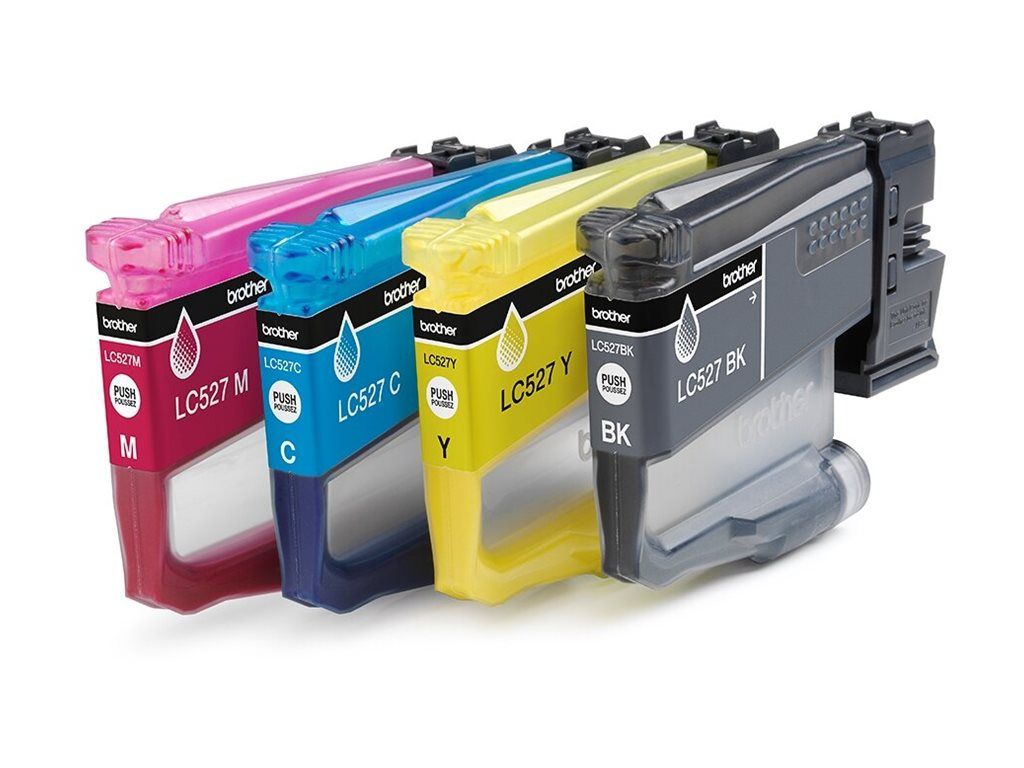 Brother LC527 Value Pack - 4er-Pack - Schwarz, Gelb, Cyan, Magenta