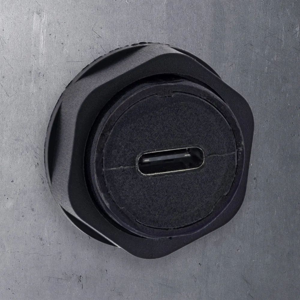 InLine USB-C-Kabelkupplung - IP68 - geschirmt - Buchse zu Stecker - 50cm