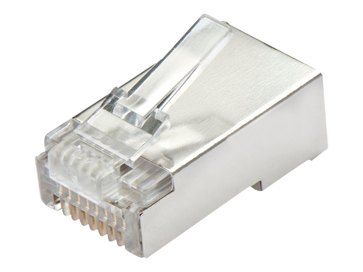 Lindy Netzwerkanschluss - RJ-45 (M) - STP - CAT 5e - durchsichtig - (Anzahl pro Packung: 10)
