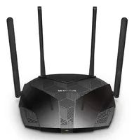 TP-LINK MR80X - Wi-Fi 6 (802.11ax) - Dual-Band (2,4 GHz/5 GHz) - Ethernet/LAN - Schwarz - Tabletop-Router
