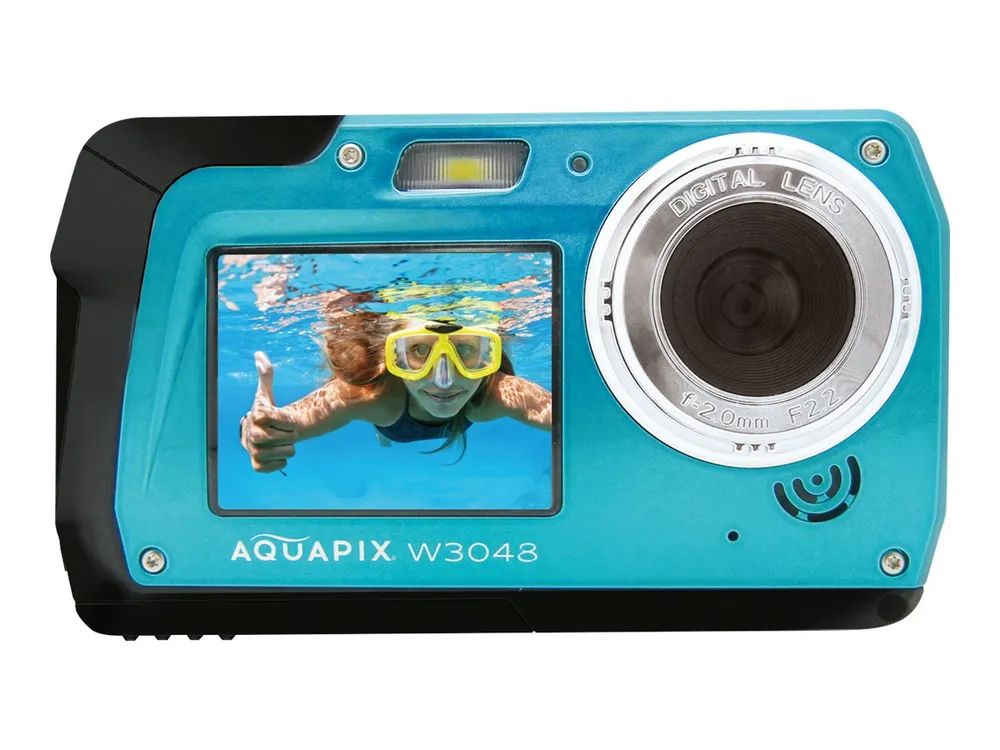 Easypix Aquapix W3048 Edge - Digitalkamera - Kompaktkamera - 13.0 MPix / 48.0 MP (interpoliert)