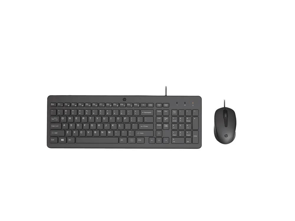 HP 150 - Tastatur-und-Maus-Set - USB - Französisch