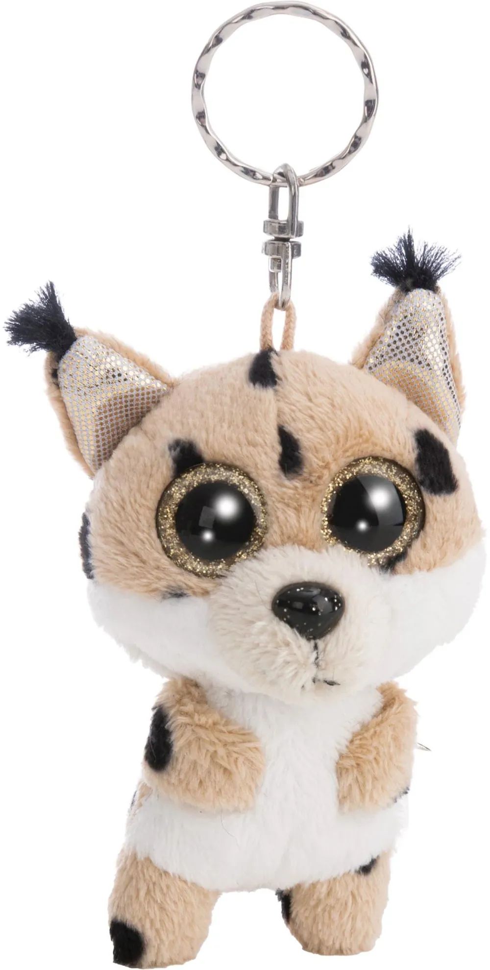 Nici GmbH GLUBSCHIS Schlüsselanh. Luchs Lenzo 9 cm