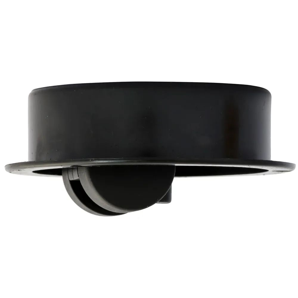 DÖRNER + HELMER Rolleinsatz Doppelrolle Rad ø 30 mm, Kunststoff schwarz