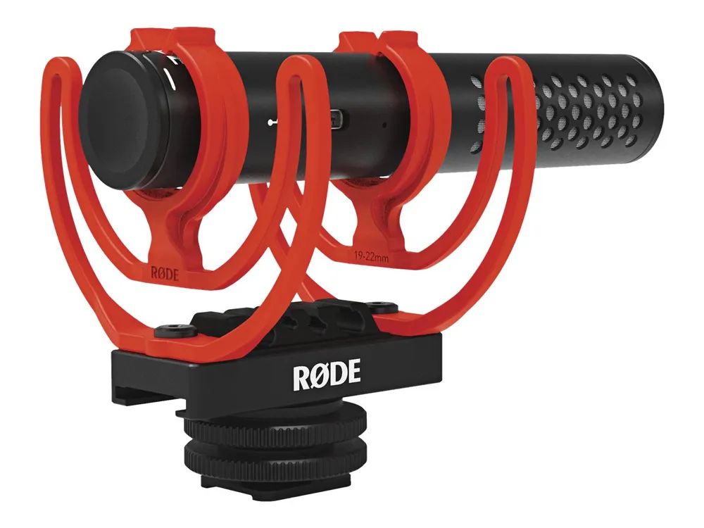 RODE VideoMic GO II Helix schwarz/rot