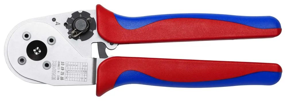 KNIPEX Vierdorn-Crimpzange für DEUTSCH-Kontakte 230 mm