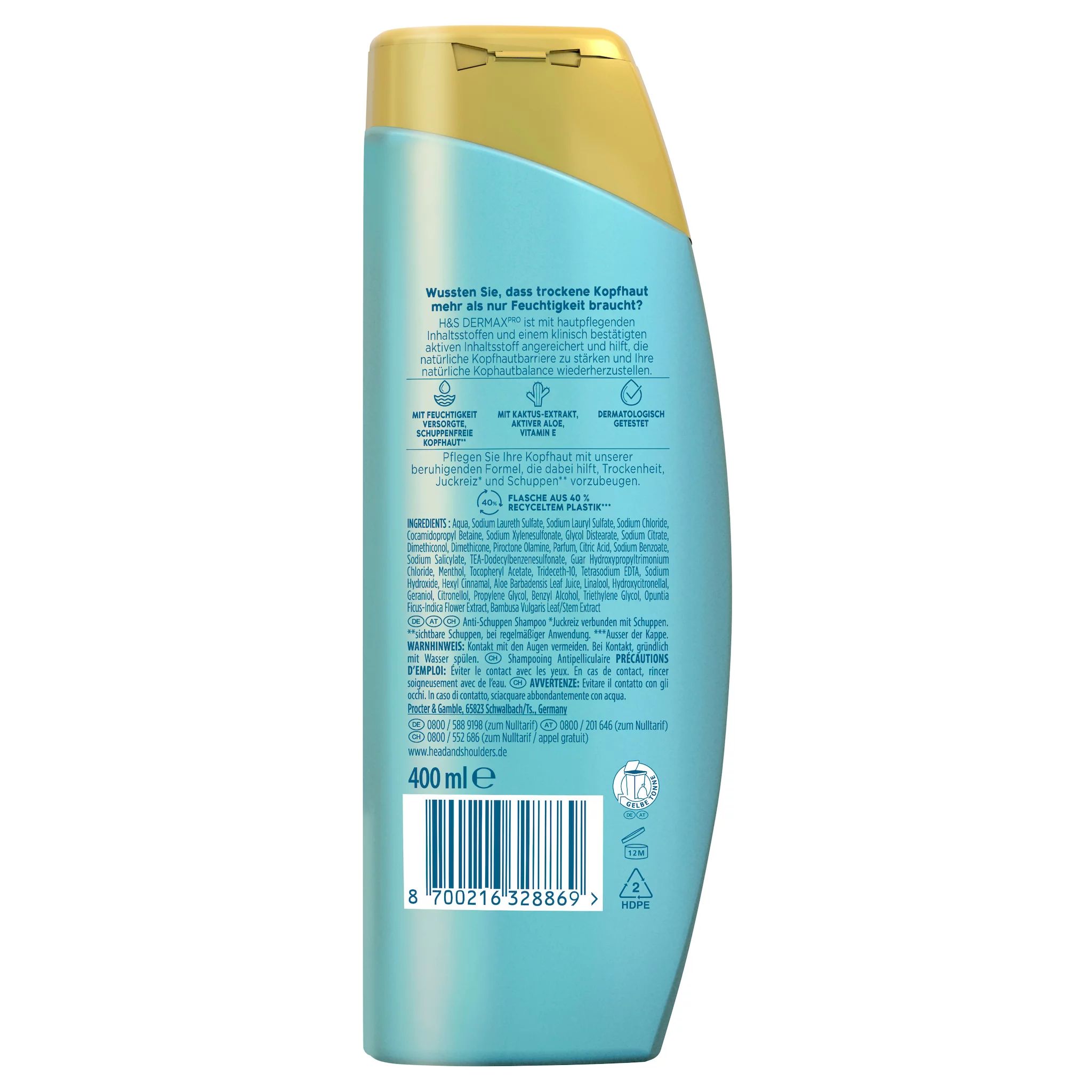 Head & Shoulders Derma x Pro Shampoo Beruhigend