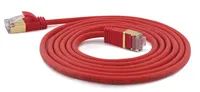 WANTEC Extra dünnes CAT7 SSTP Patchkabel - 2 m - Cat7 - S/FTP (S-STP) - RJ-45 - RJ-45 - Rot