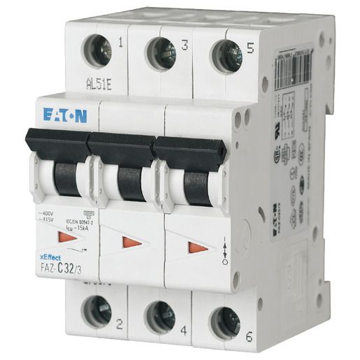 Eaton LS-SCHALTER 32A-C 3POL. / EATON FAZ-C32/3 278876