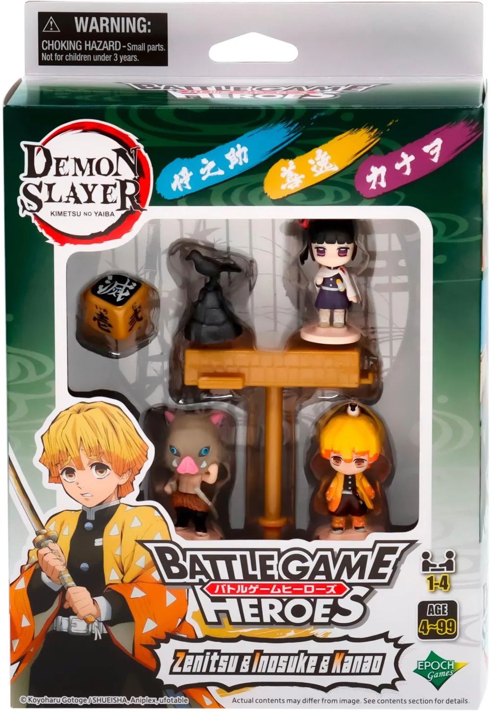 EPOCH Traumwiesen GmbH DEMON SLAYER Zenitsu & Inosuke & Kanao
