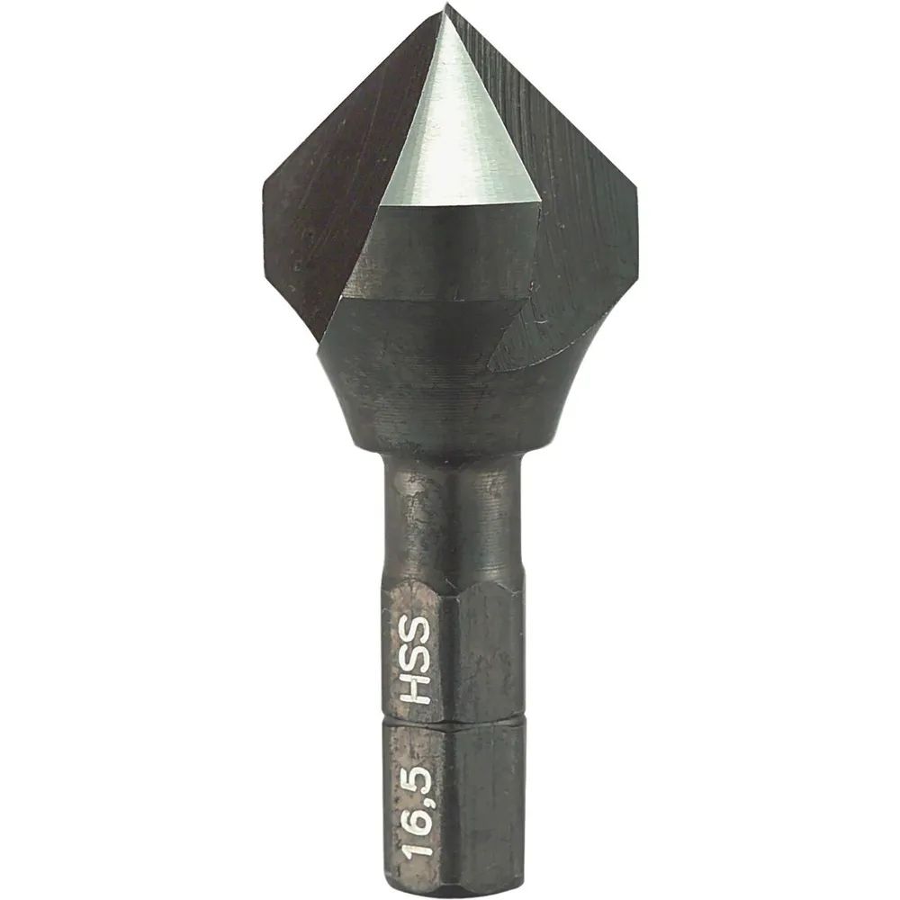 ALPEN Kegelsenker u. Entgratsenker BIT Z=3 90 Grad HSS M3 1/4Sechskantschaft