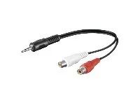 MicroConnect Audio-Adapter - RCA x 2 weiblich