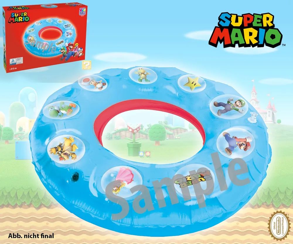 Happy People GmbH & Co.KG Super Mario Schwimmring, 98cm
